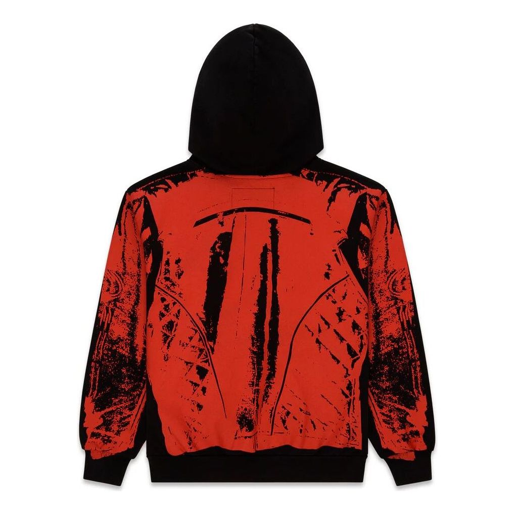 SP5DER Jp5 Moto Hoodie 'Black' ST023FW25BLK
