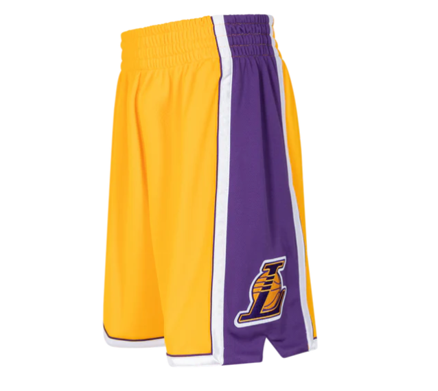 Mitchell & Ness NBA Authentic Shorts Los Angeles Lakers Home 2009-10 'Yellow Purple' ASHRGS18485-LALLTGD09