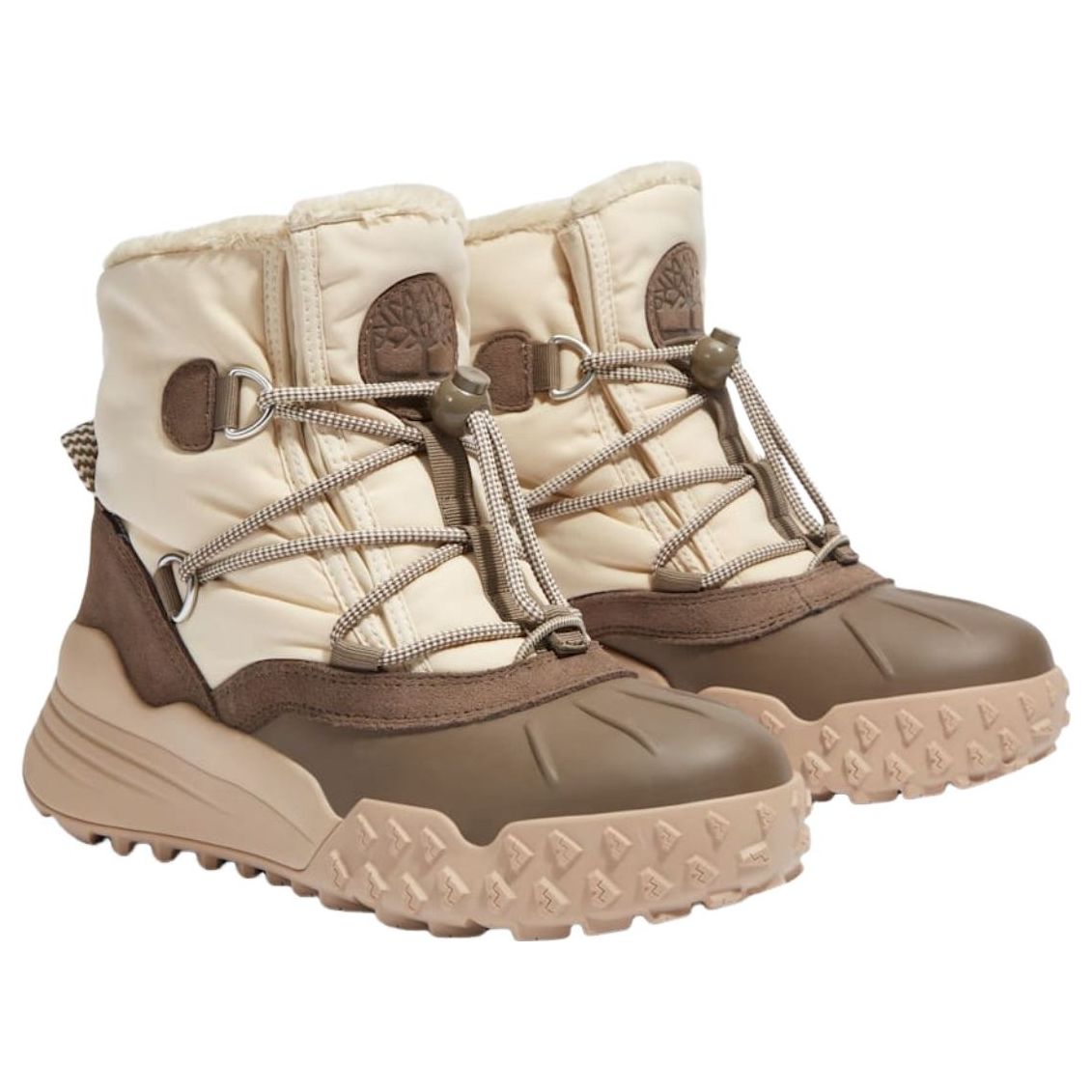 (WMNS) Timberland Moriah Range Mid Warm Lined Waterproof Snow Boot 'Natural Woven' TB0A29KBEIT1