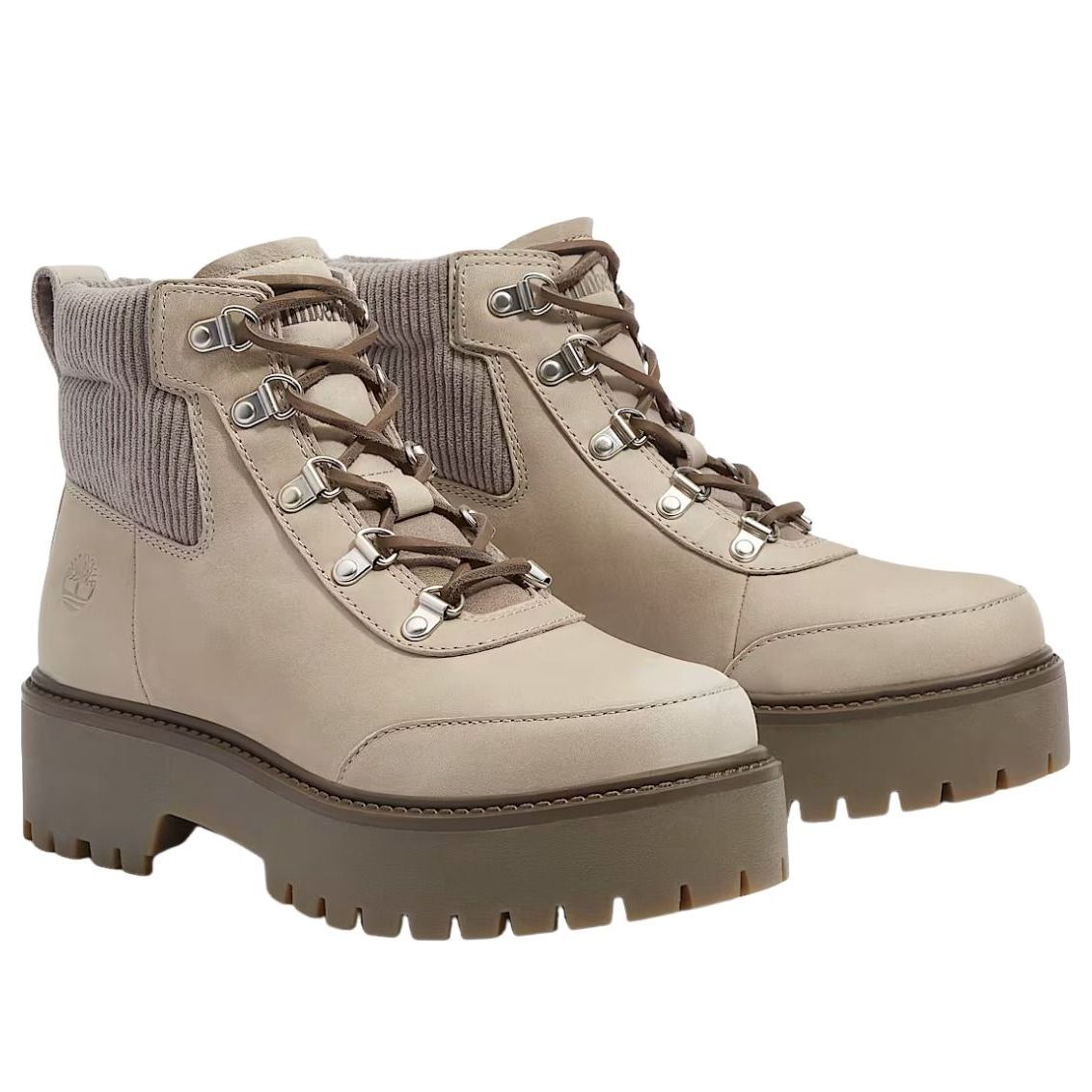 (WMNS) Timberland Stone Street Boots 'Medium Grey Nubuck' TB0A42P8EL81