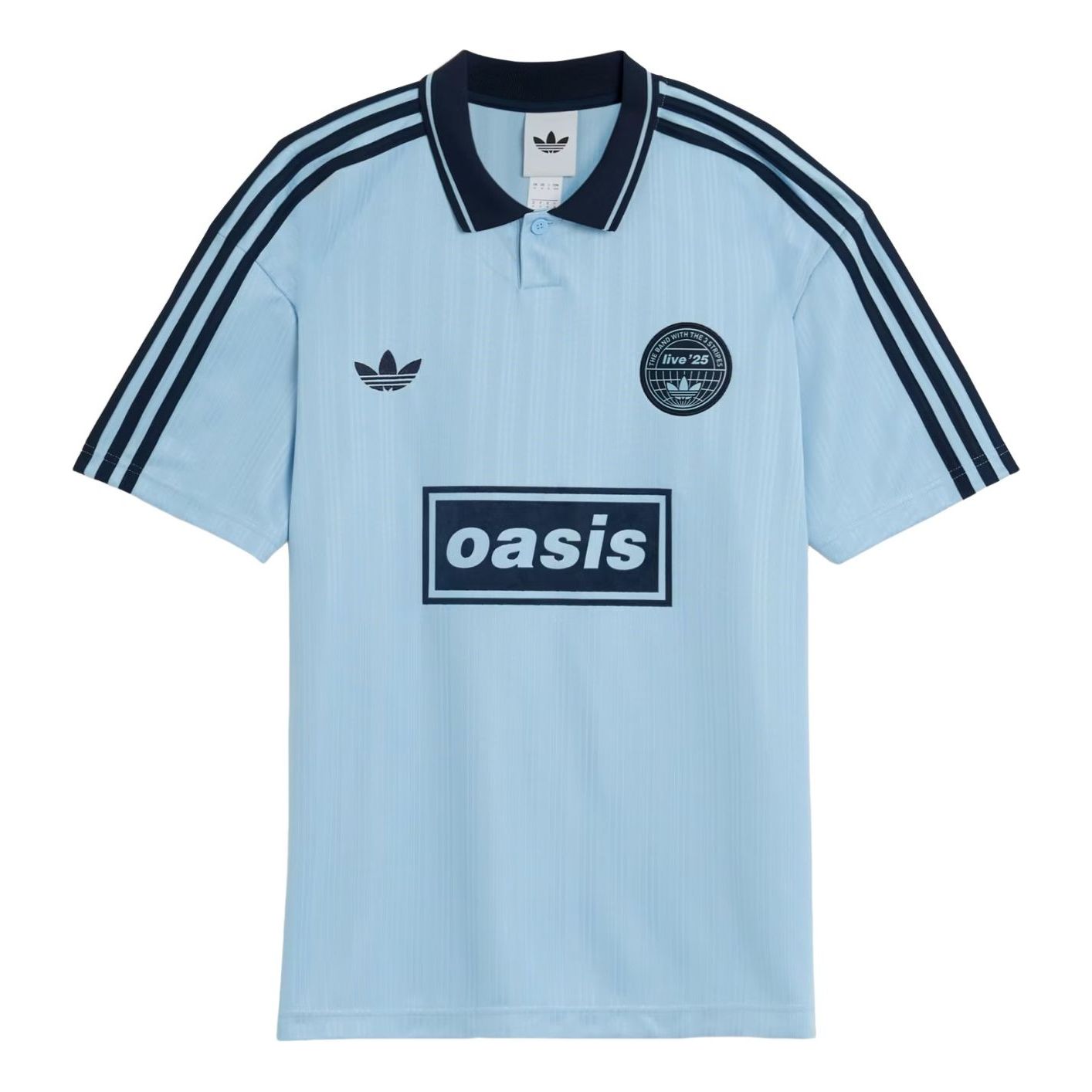 adidas x Oasis Tour Jacquard Jersey 'Clear Sky' KT3436