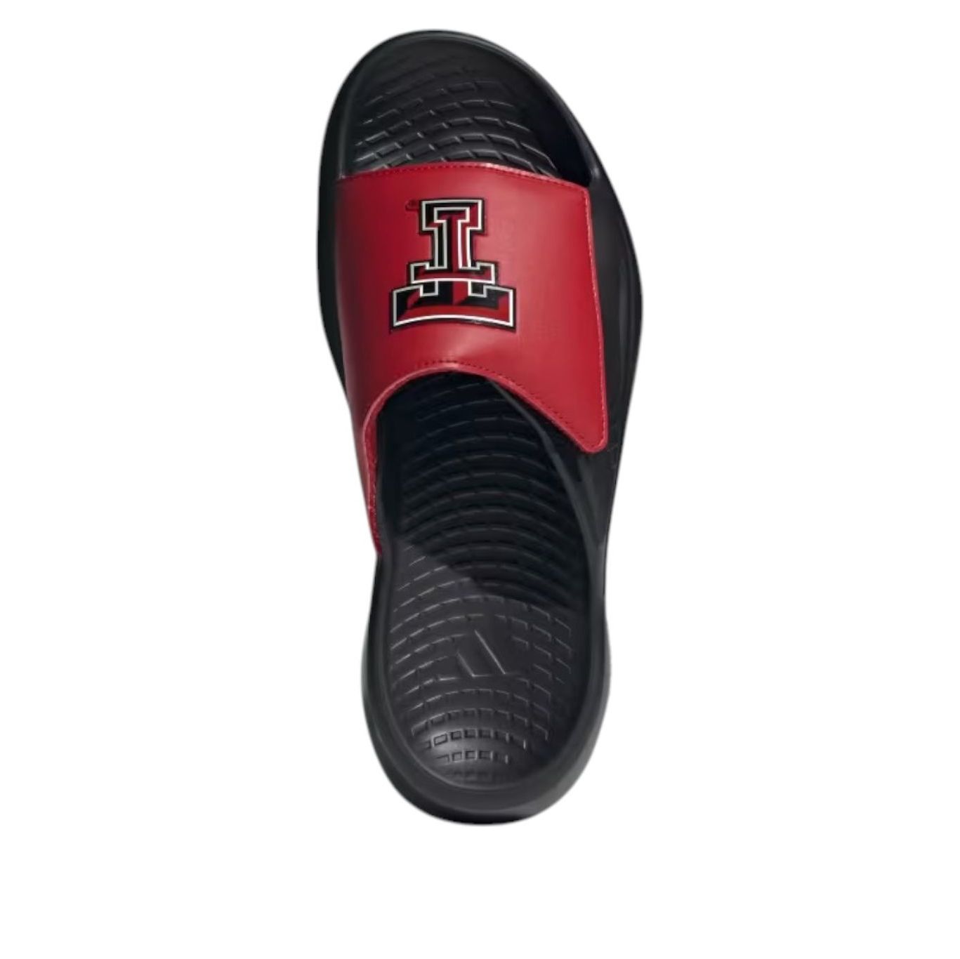 adidas x NCAA Lightblaze Slide Asia Sizing 'Texas Tech Red Raiders' IH7122
