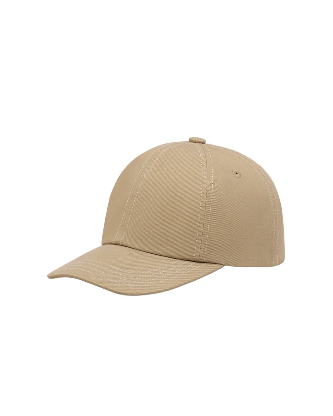 AMI SS26 Cotton Back Ami De Coeur Cap 'Beige' UCP279-AW0041-A036