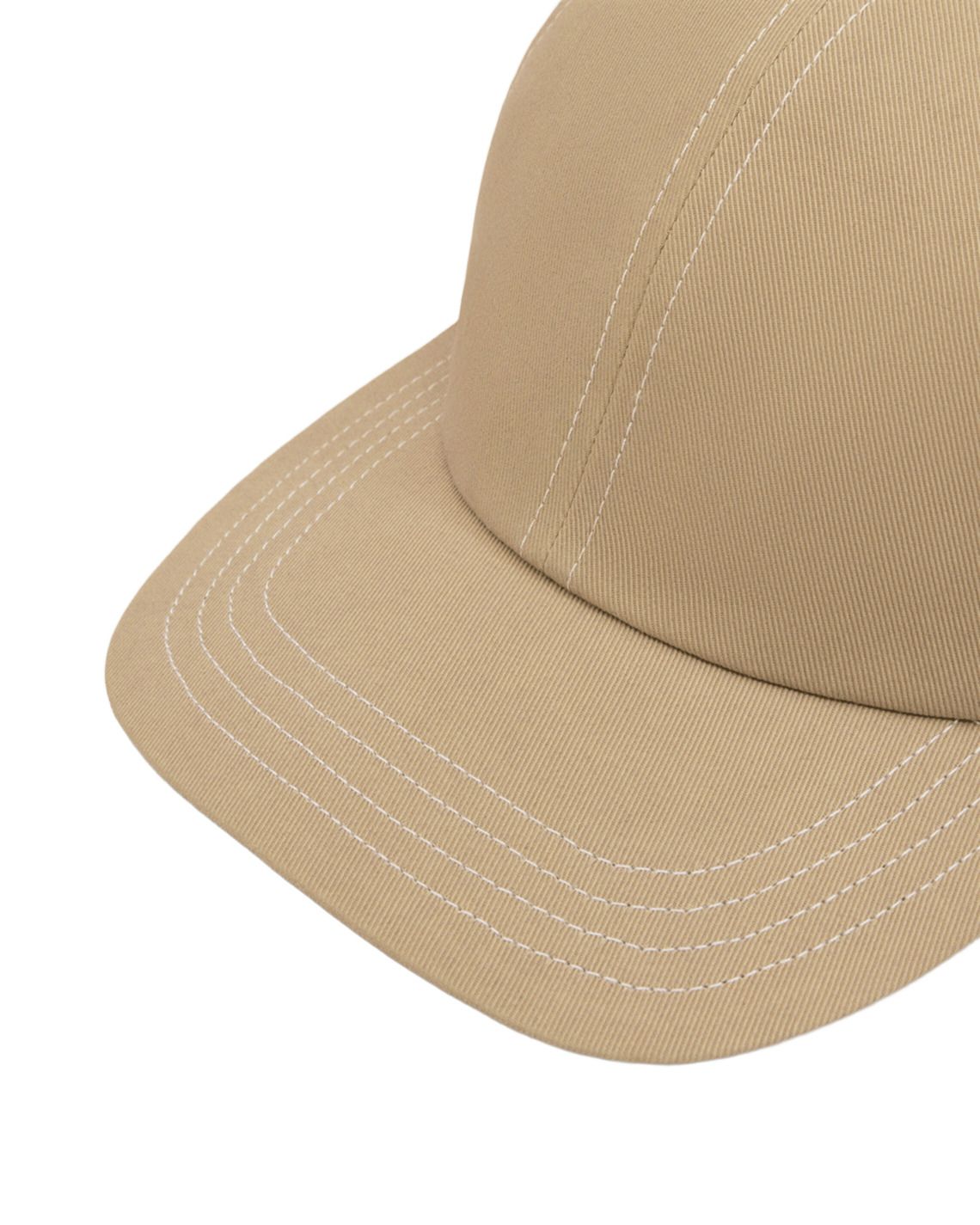 AMI SS26 Cotton Back Ami De Coeur Cap 'Beige' UCP279-AW0041-A036