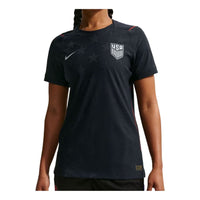 (WMNS) Nike USMNT 2026 Match Away Aero-FIT Authentic Jersey 'Dark Obsidian University Red Pure Platinum' IB5264-475