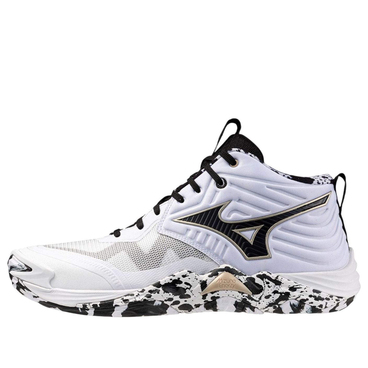 Mizuno Wave Momentum Elite Mid 'White Black' V1GA251741