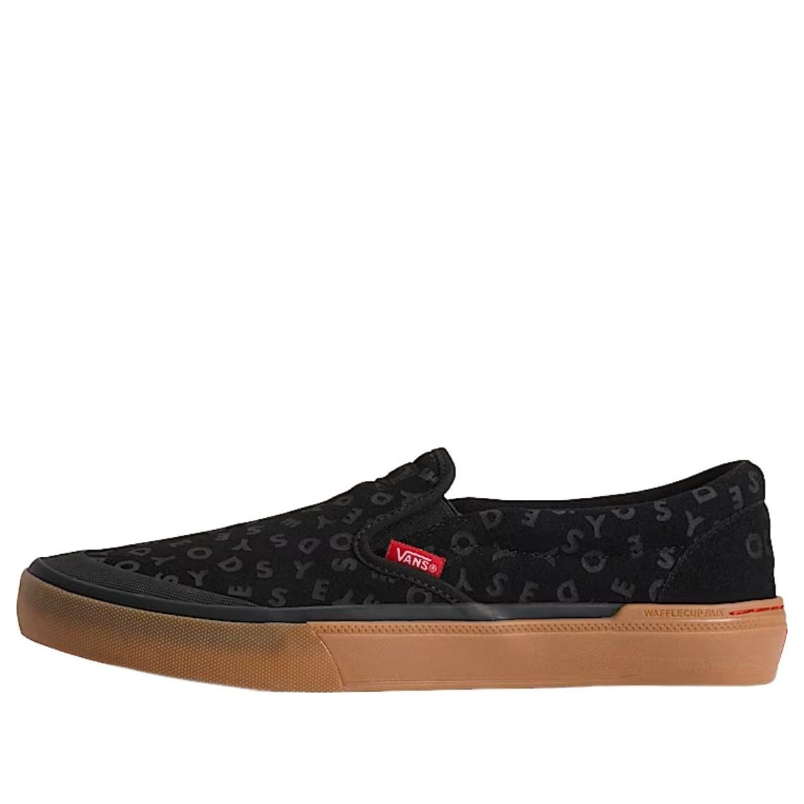 Vans x Odyssey BMX Classic Slip-On WaffleCup 'Odyssey Black Red' VN0005V1D28