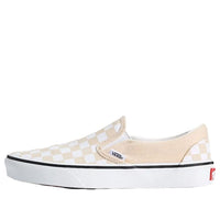 Vans Classic Slip-On Checkerboard 'Creme Brule Beige' VN000D6YCHW