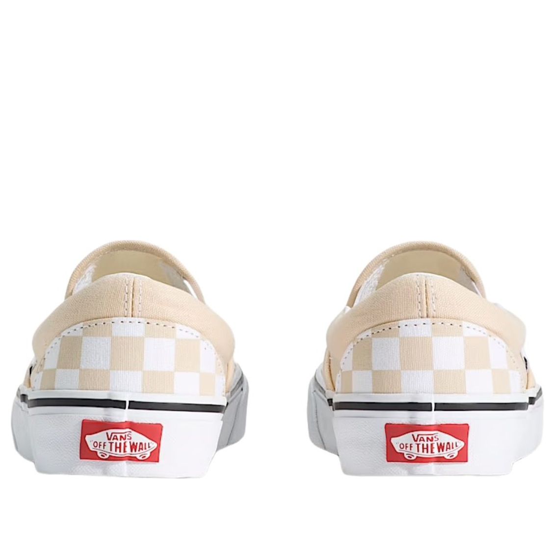 Vans Classic Slip-On Checkerboard 'Creme Brule Beige' VN000D6YCHW