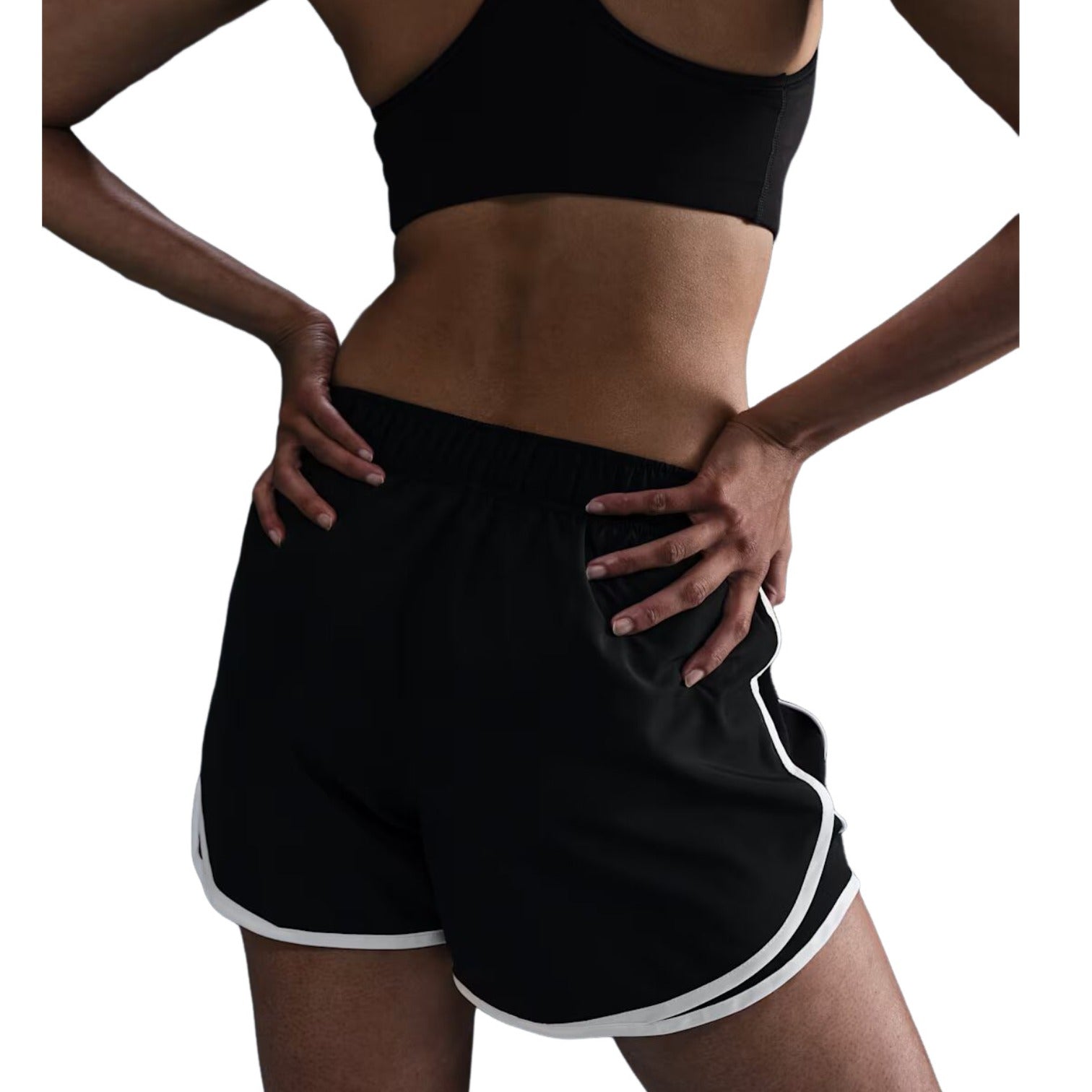 (WMNS) Nike Tempo Dri-FIT Shorts 'Black White' HM6096-010