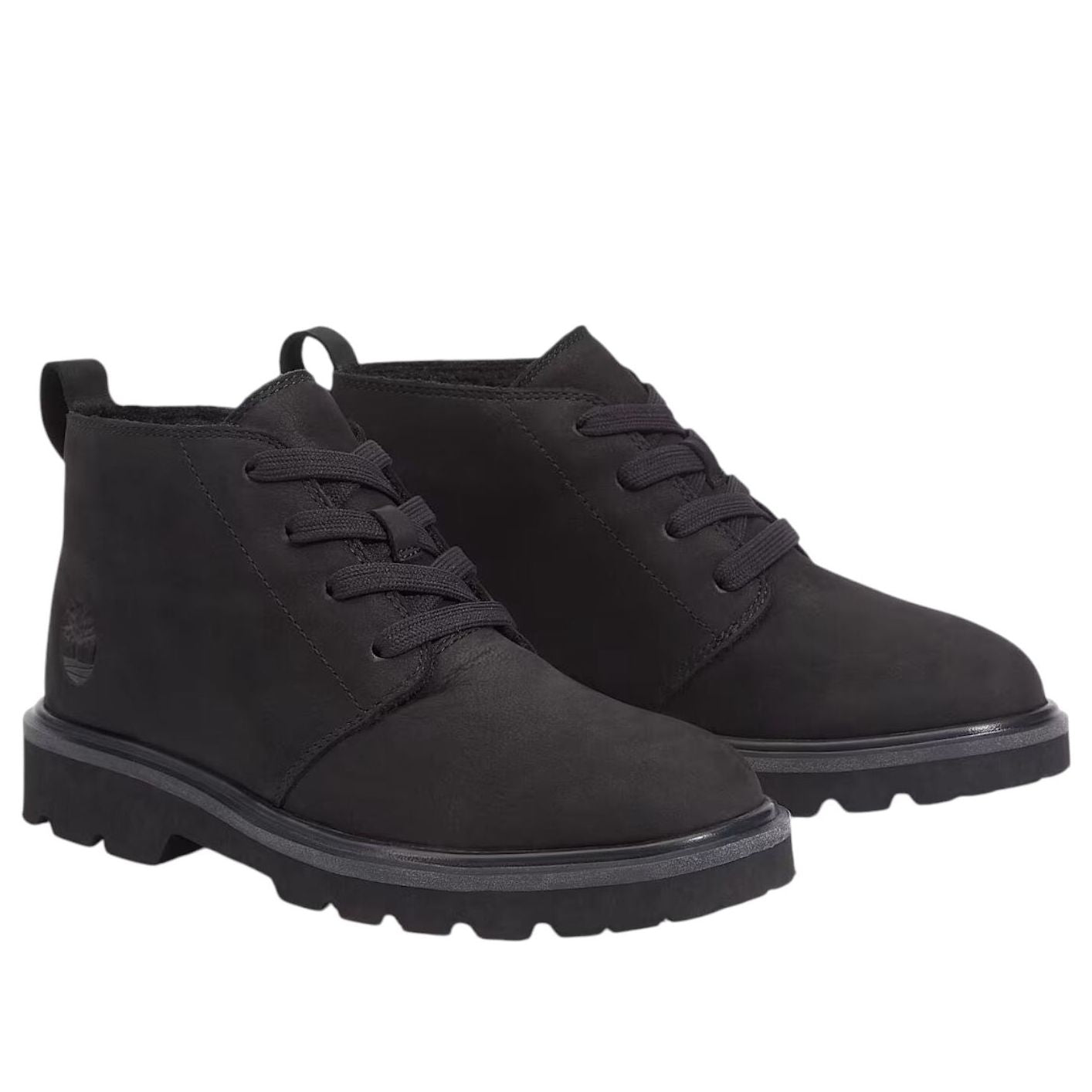(WMNS) Timberland Rowan Way Warm-Lined Chukka Boot 'Black Nubuck' TB0A42GJW05