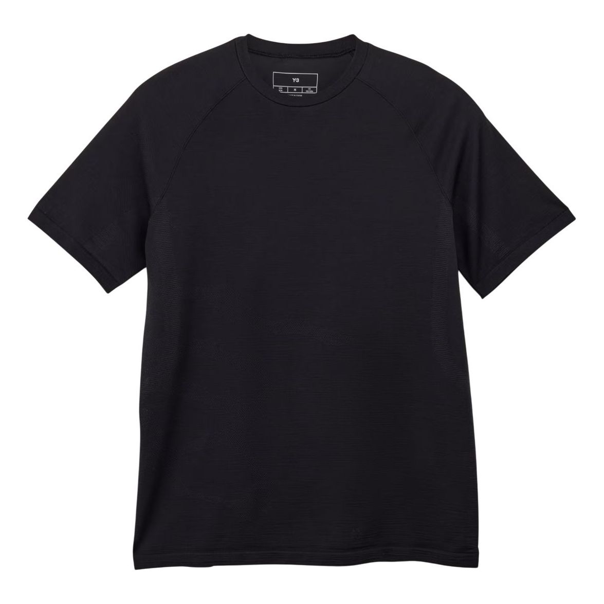 adidas Y-3 Running T-shirt Asia Sizing 'Black' IW9993