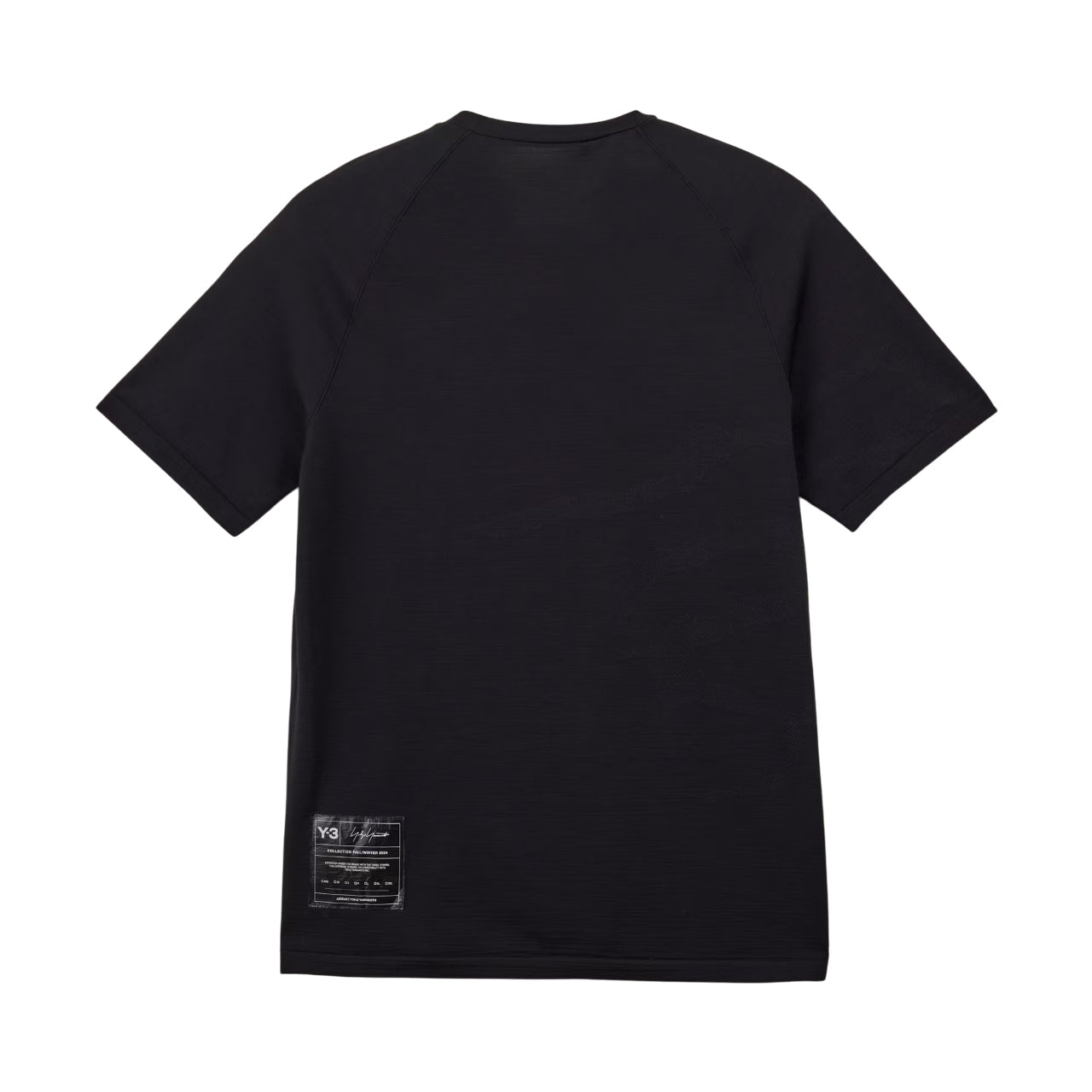 adidas Y-3 Running T-shirt Asia Sizing 'Black' IW9993