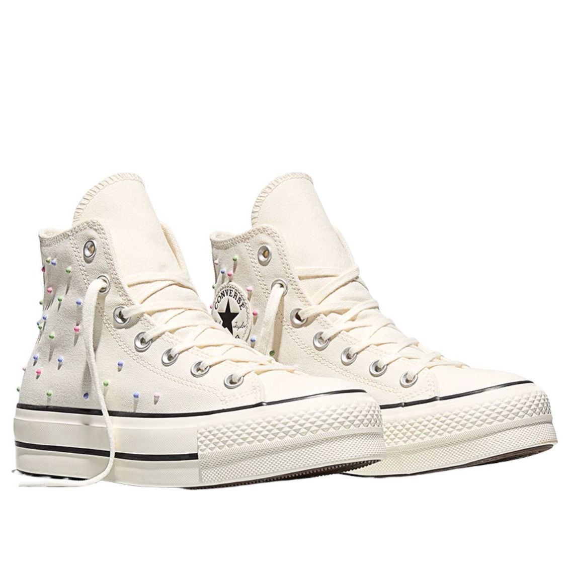 (WMNS) Converse Chuck Taylor All Star Lift Platform 'Egret Very Peri' A19140C