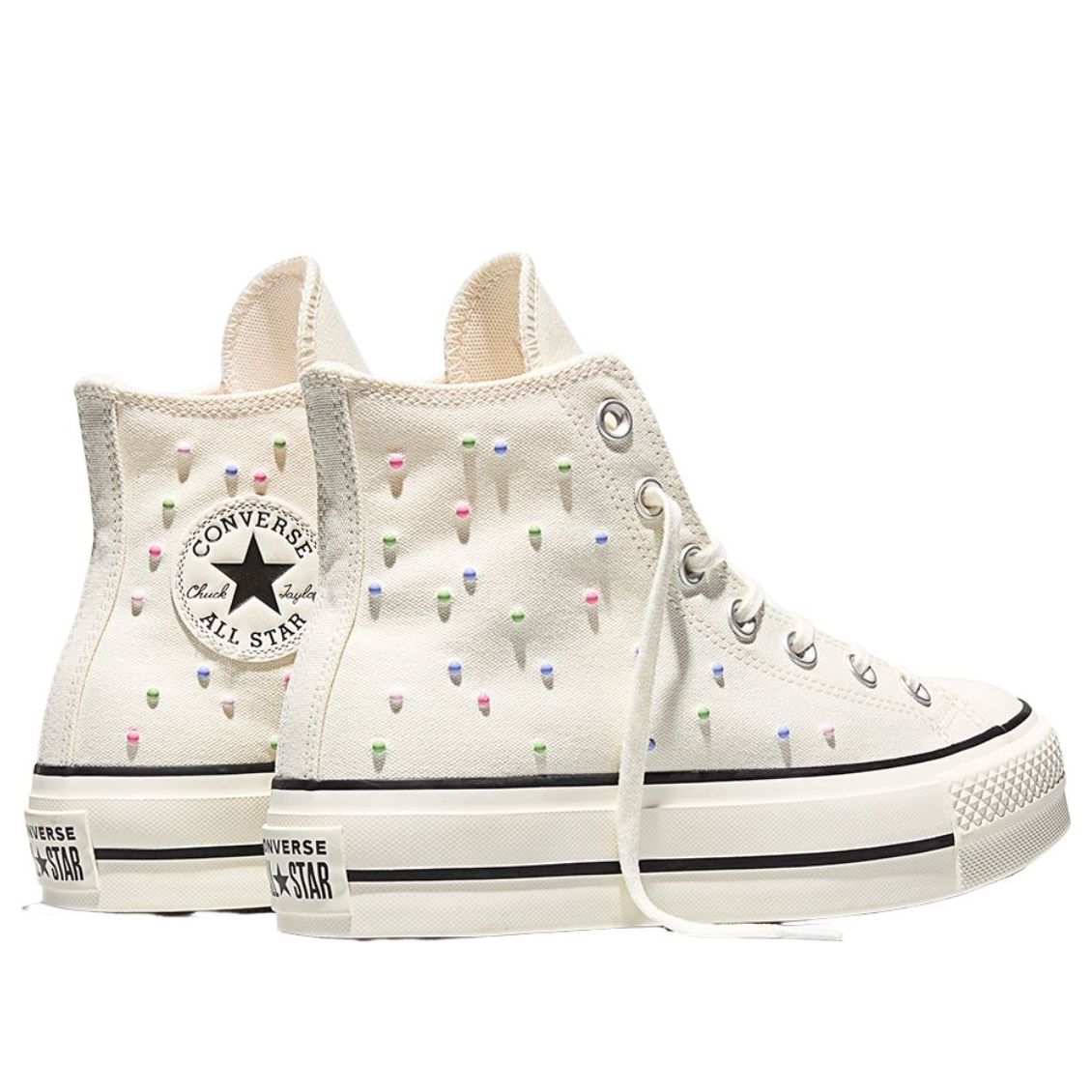 (WMNS) Converse Chuck Taylor All Star Lift Platform 'Egret Very Peri' A19140C