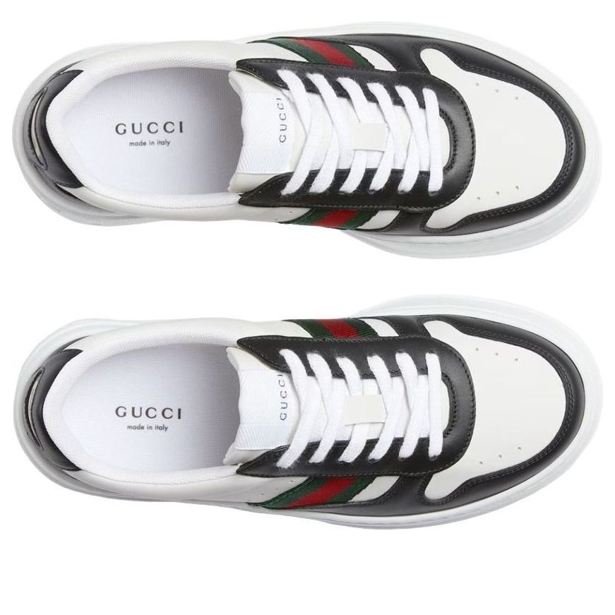 (WMNS) Gucci 26 Chunky Sneakers 'Black White" 848307-AAE0H-1097