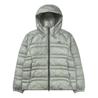 New Balance Flying 77 Superlight Hooded Goose Down Jacket Asia Sizing 'Light Gray' NBNPF41973-16
