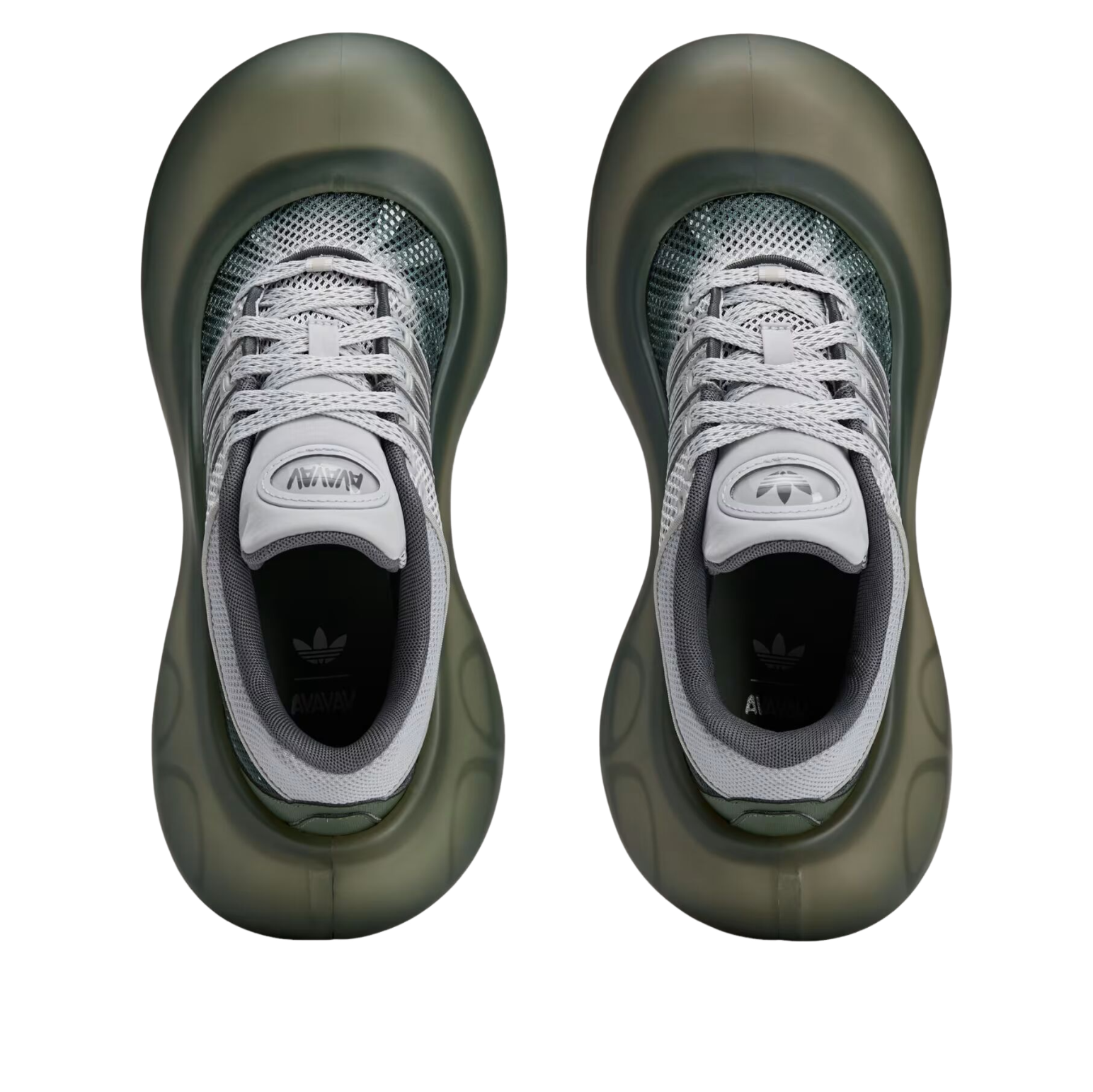 (WMNS) adidas x Avavav Megaride Moonrubber 'Grey One Grey Two Night Cargo' HQ4998