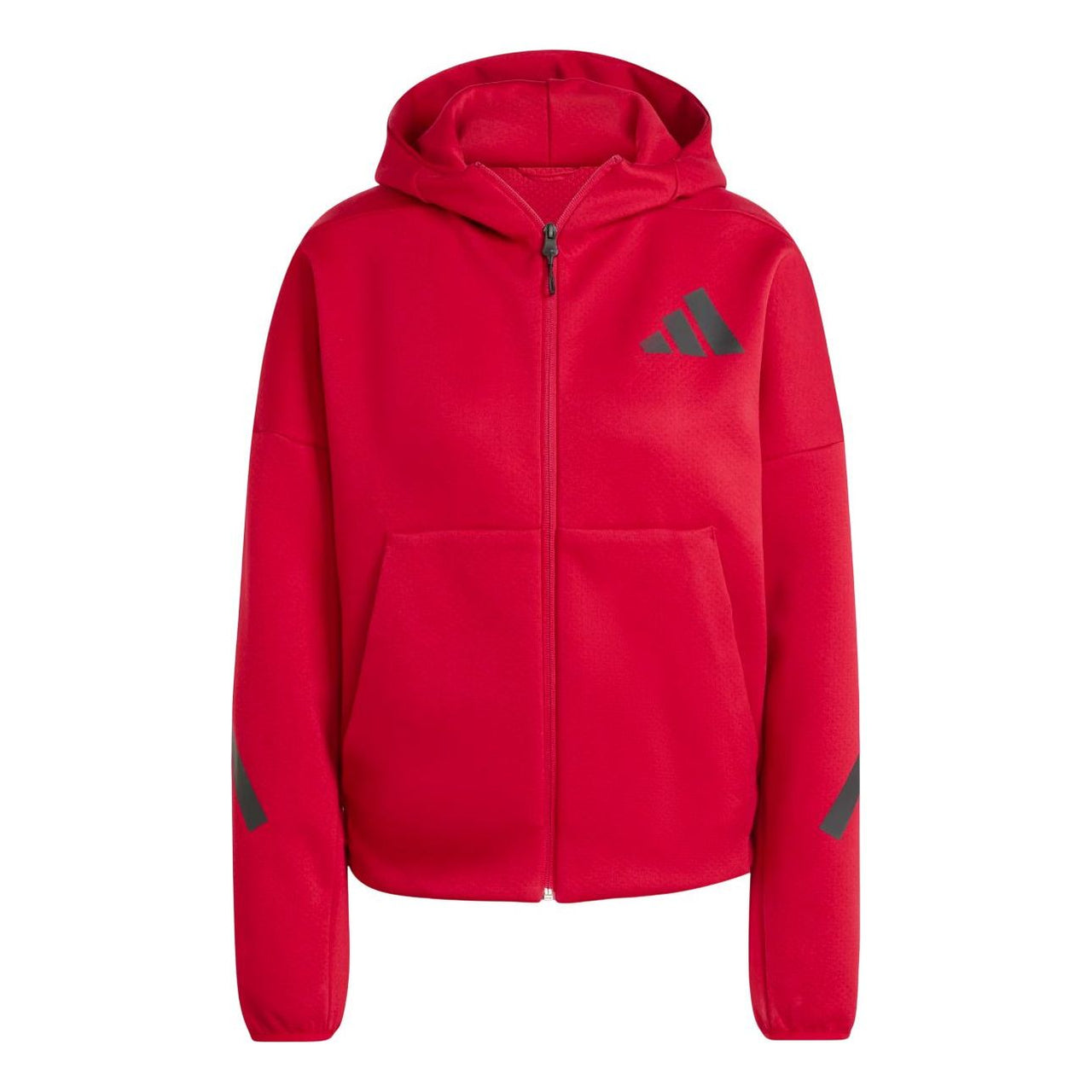 (WMNS) adidas ZNE Full-Zip Hoodie Asia Sizing 'Team Power Red' JF8888