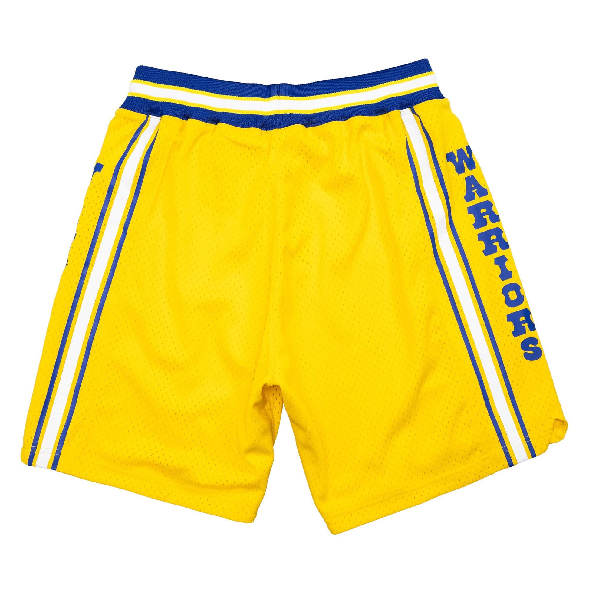 Mitchell & Ness NBA Authentic Shorts Golden State Warriors 1980-81 'Yellow Blue' ASHRSB19006-GSWYELL80