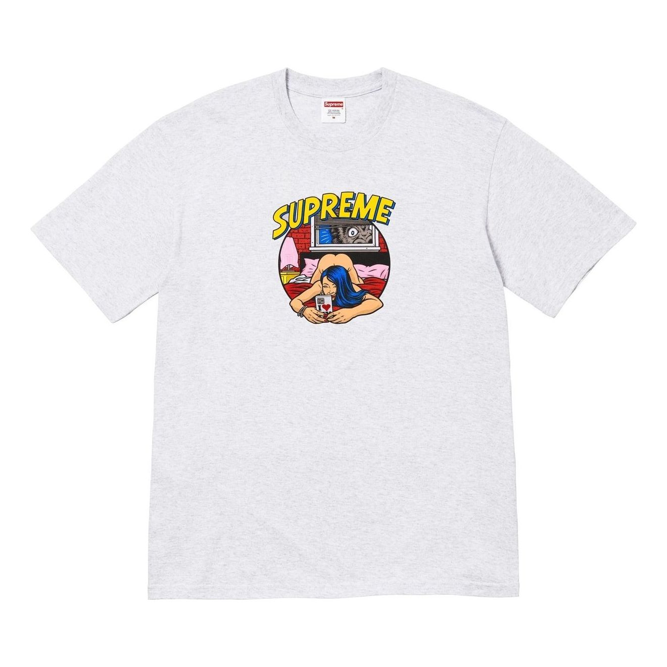 Supreme Bedroom T-Shirt 'Ash Grey' SS25T45-ASH-GREY