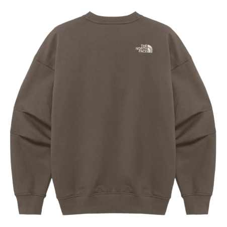 The North Face White Label Essential Sweatshirt Asia Sizing 'Beige Brown' NM5MR01L