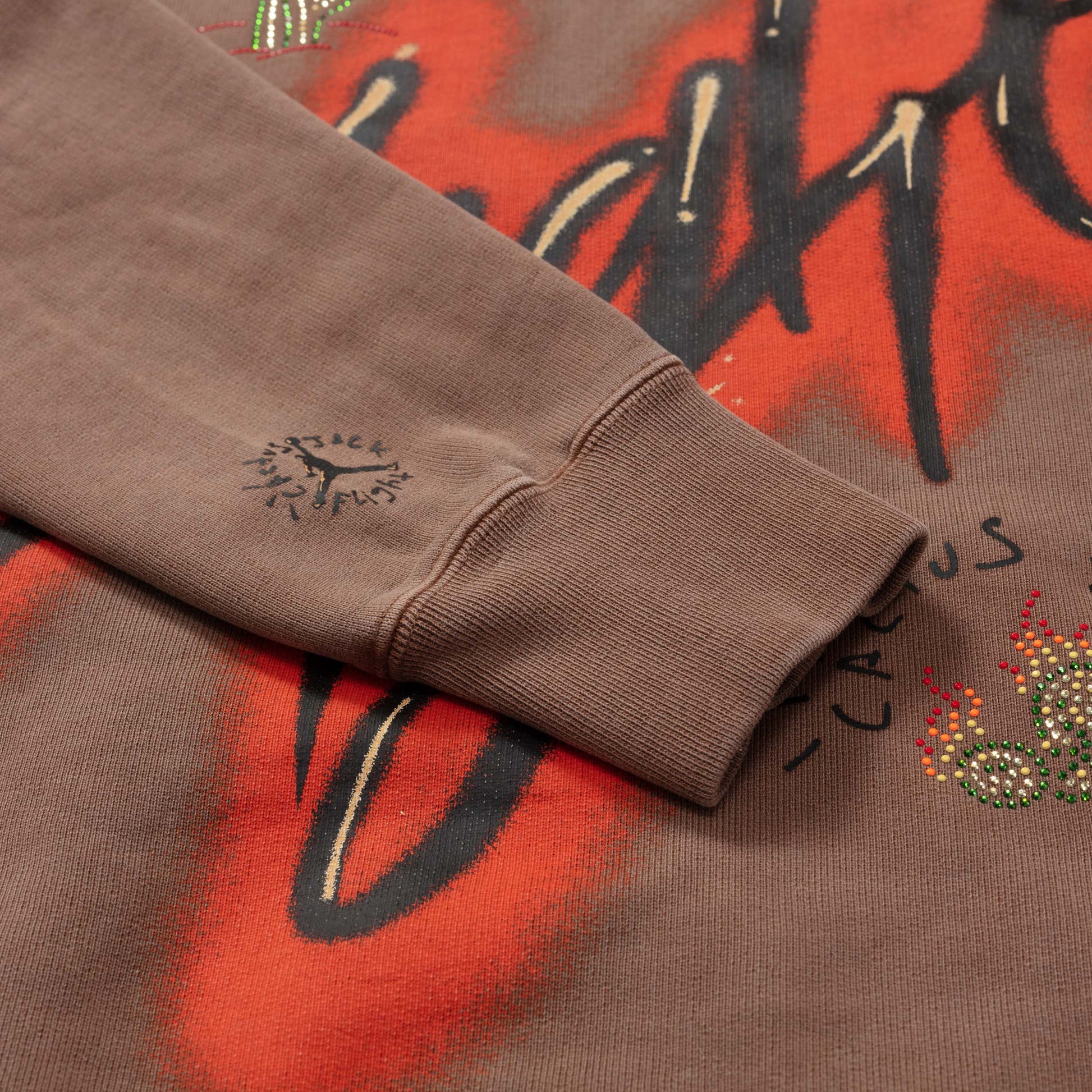 Air Jordan x Travis Scott Flight Graphic Hoodie 'Archaeo' DO4093-256