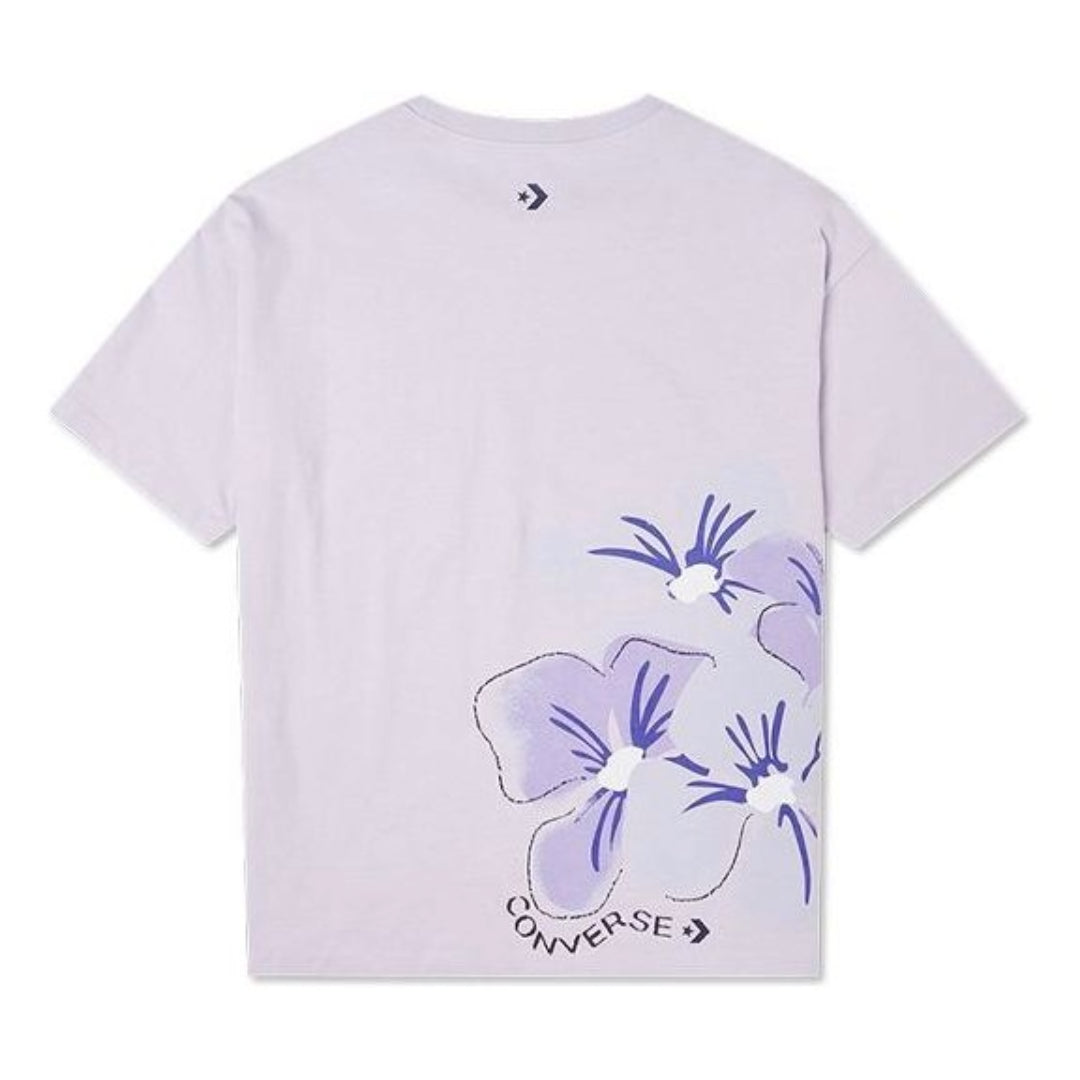 (WMNS) Converse Infinite Lilac IWD Oversized T-Shirt Asia Sizing 'Purple' 10022422-A01