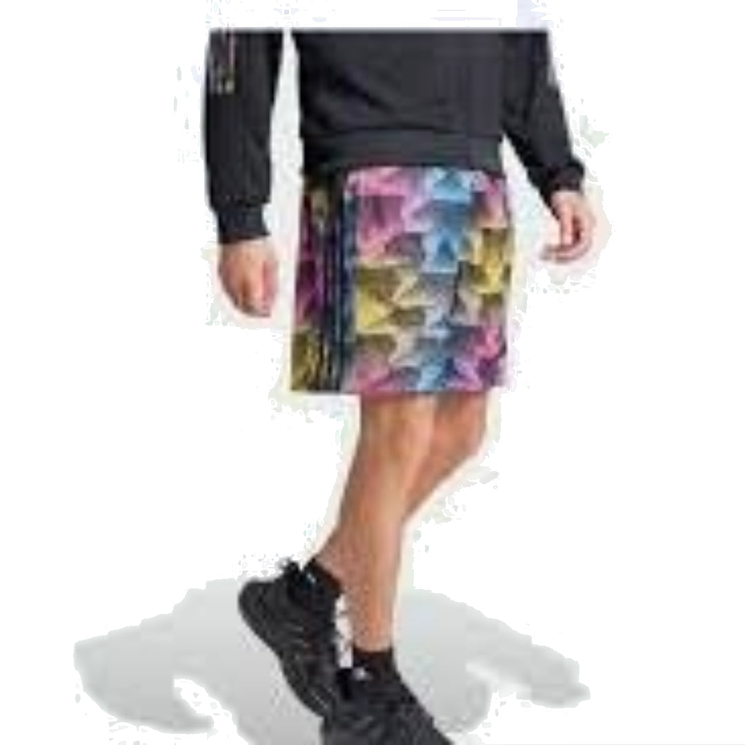 adidas Tiro Allover Print Mesh Shorts Asia Sizing 'Multi-Color' IS1533