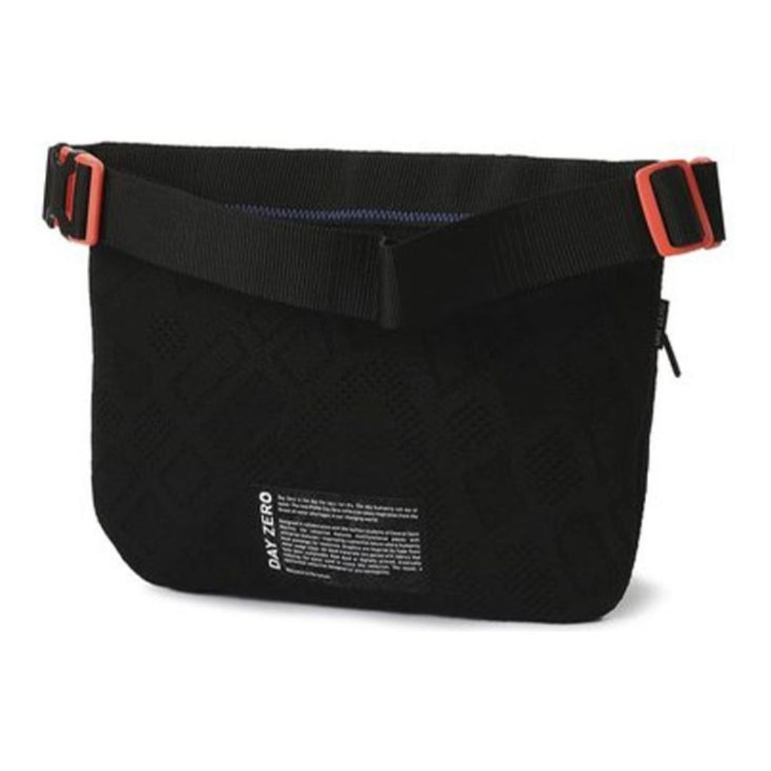 PUMA x CENTRAL SAINT MARTINS Knit Waist Bag 'Black Orange Green' 077228-01