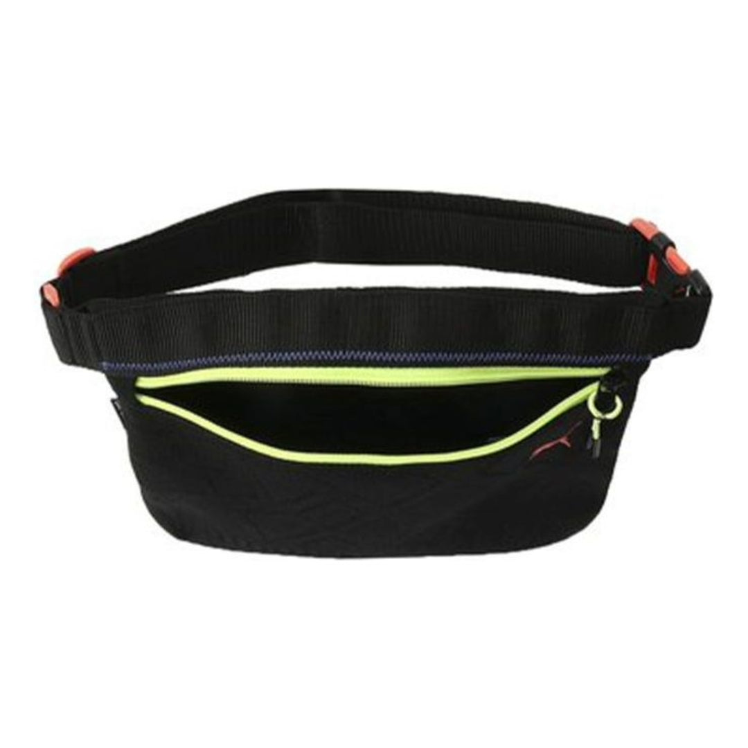 PUMA x CENTRAL SAINT MARTINS Knit Waist Bag 'Black Orange Green' 077228-01