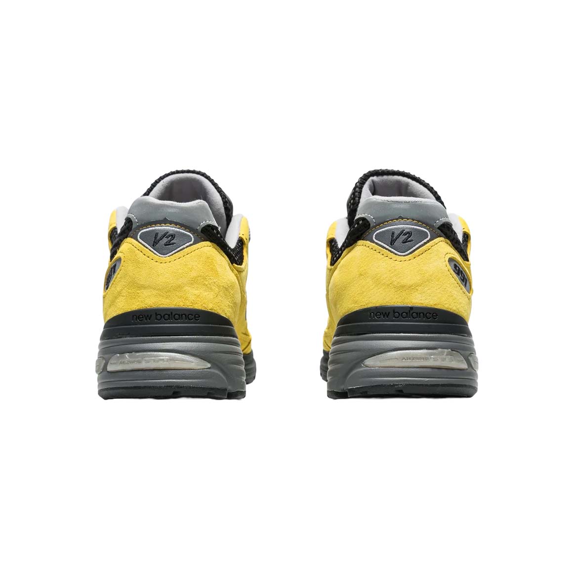 New Balance 991v2 Made In UK 'Yellow Black' U991YK2