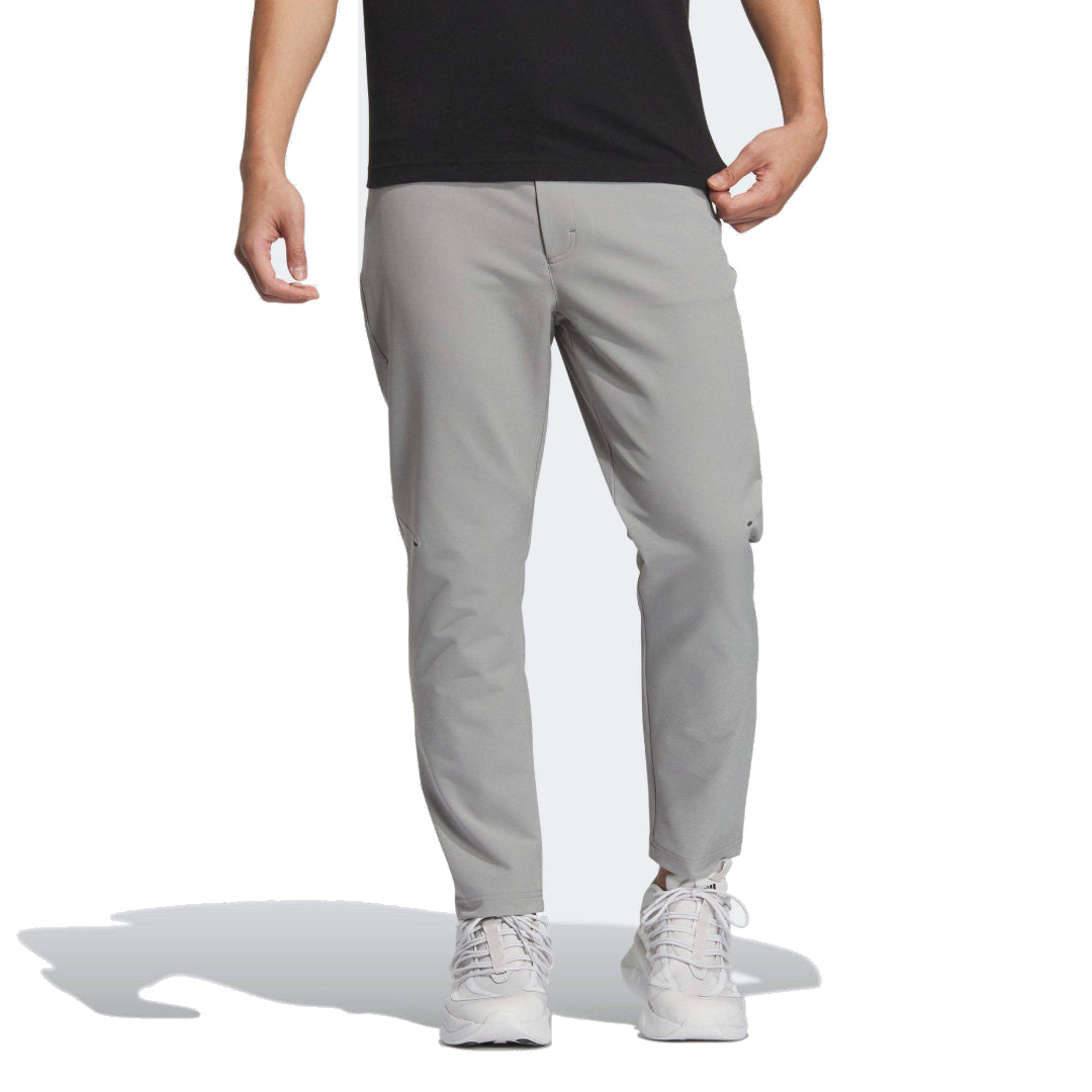 adidas Business Casual Slim-Fit Woven Pants 'Grey' IZ1587