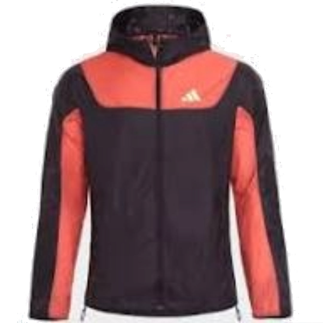 adidas Ekiden Jacket Asia Sizing 'Black Orange' IS0706