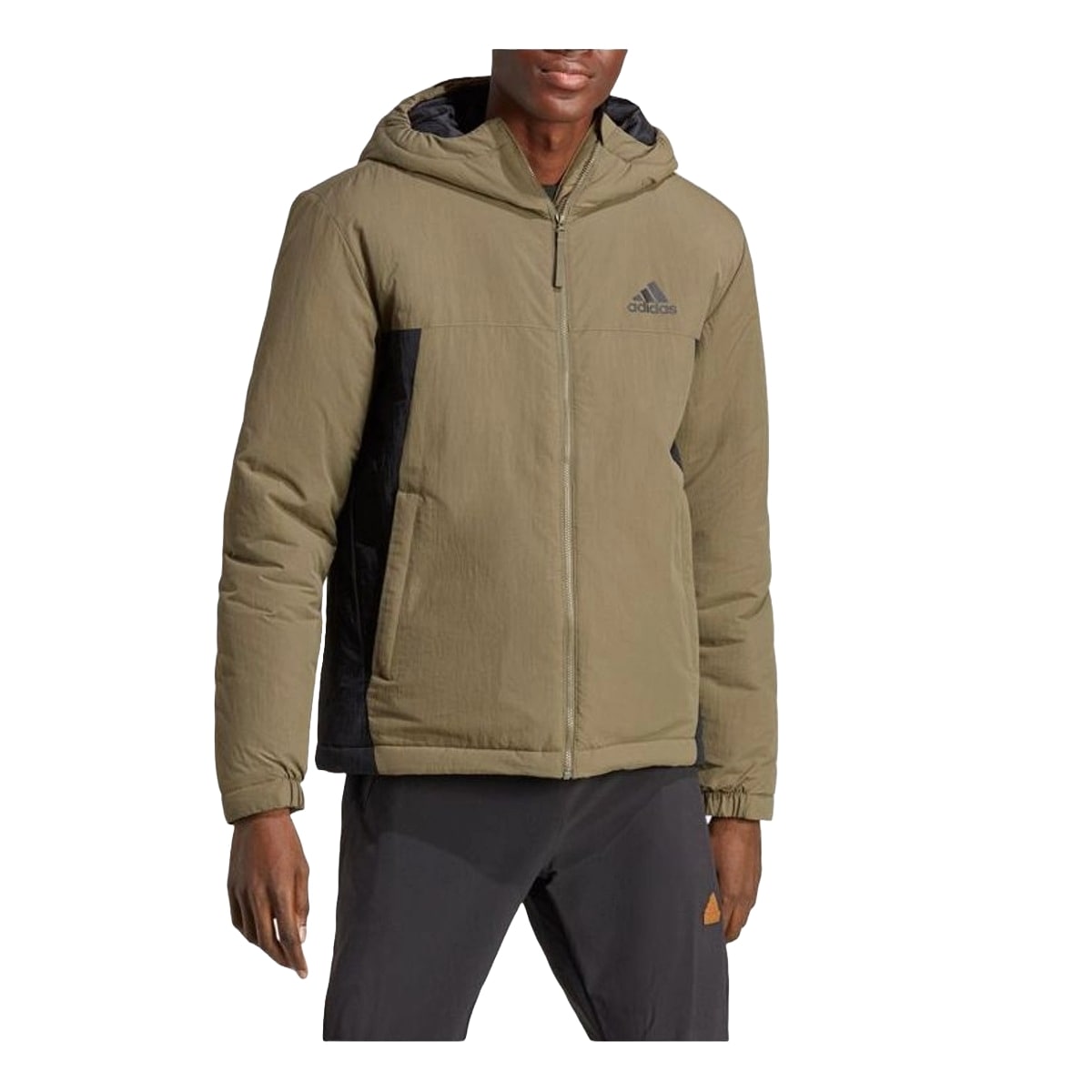 adidas BSC Sturdy Insulated Hooded Jacket Asia Sizing 'Green' HM2264
