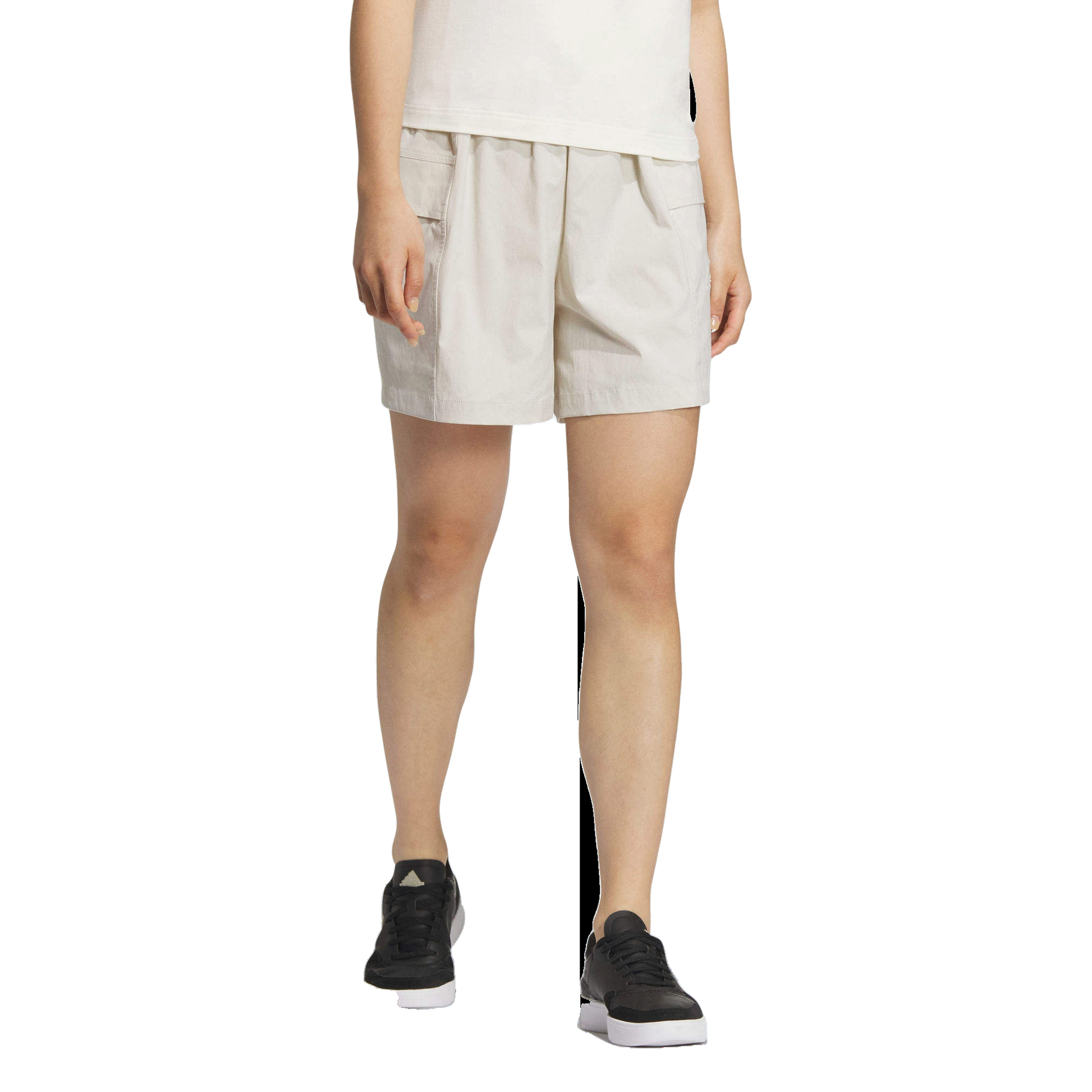 (WMNS) adidas Verbiage Woven Shorts Asia Sizing 'White' JN7776
