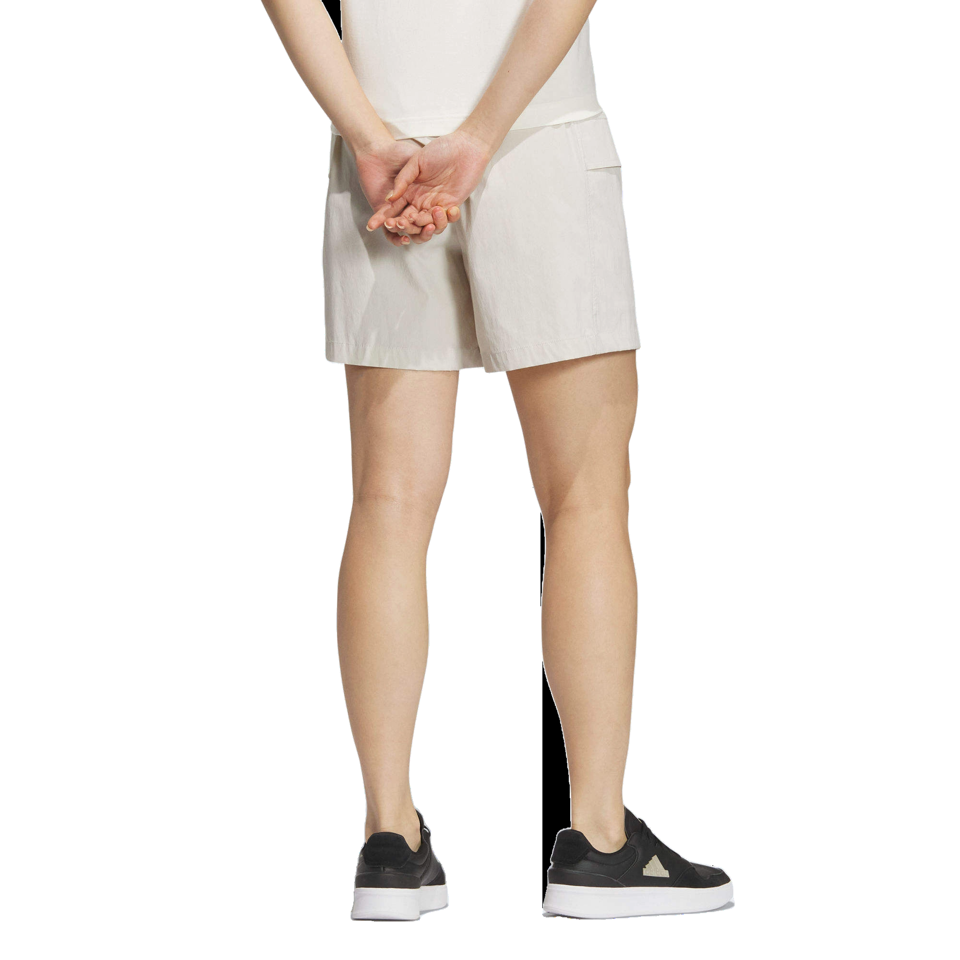 (WMNS) adidas Verbiage Woven Shorts Asia Sizing 'White' JN7776