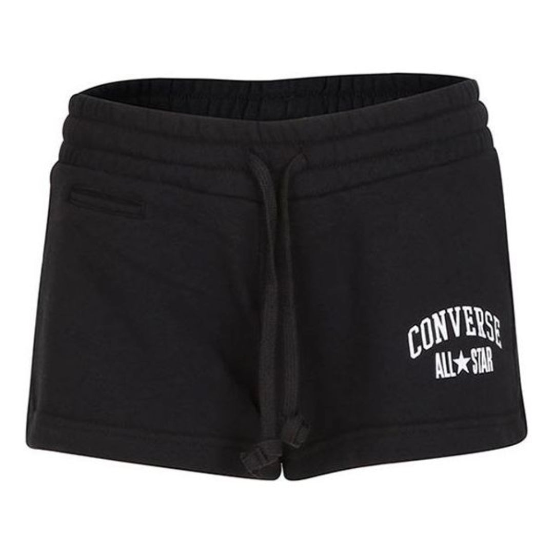 (WMNS) Converse All Star Running Shorts Asia Sizing 'Black Grey' 10017829-A01