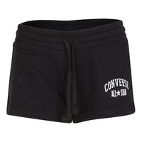 (WMNS) Converse All Star Running Shorts Asia Sizing 'Black Grey' 10017829-A01