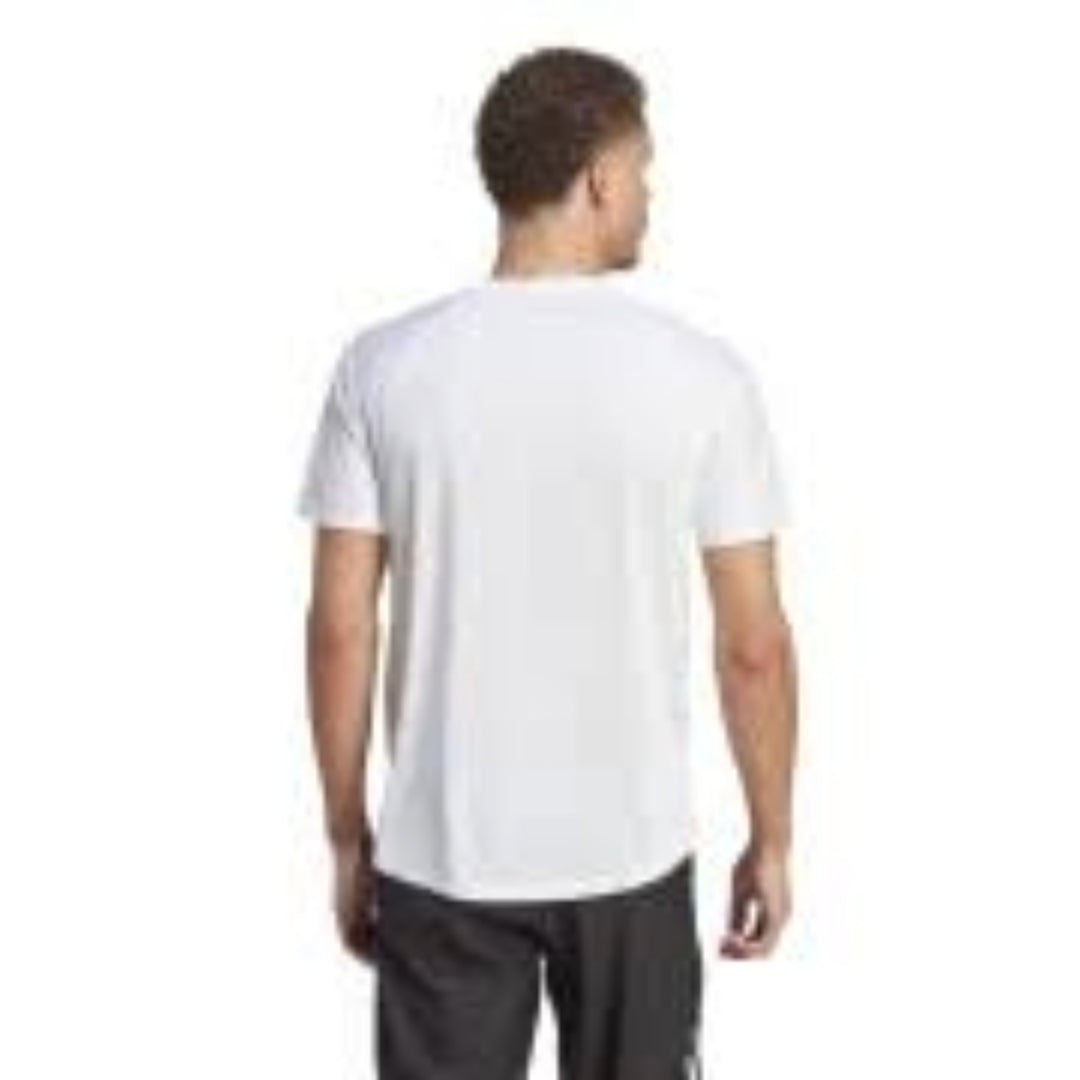 adidas Adizero Running T-Shirt 'White Blue' IL1462