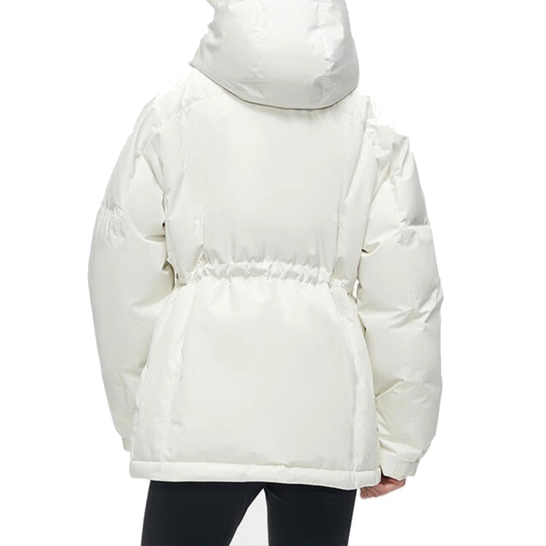 (WMNS) FILA FUSION Hooded Down Jacket 'White' T11W345911F-WT