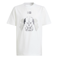 (GS) adidas x Star Wars Graphic T-Shirt Asia Sizing 'White Black' IS4566