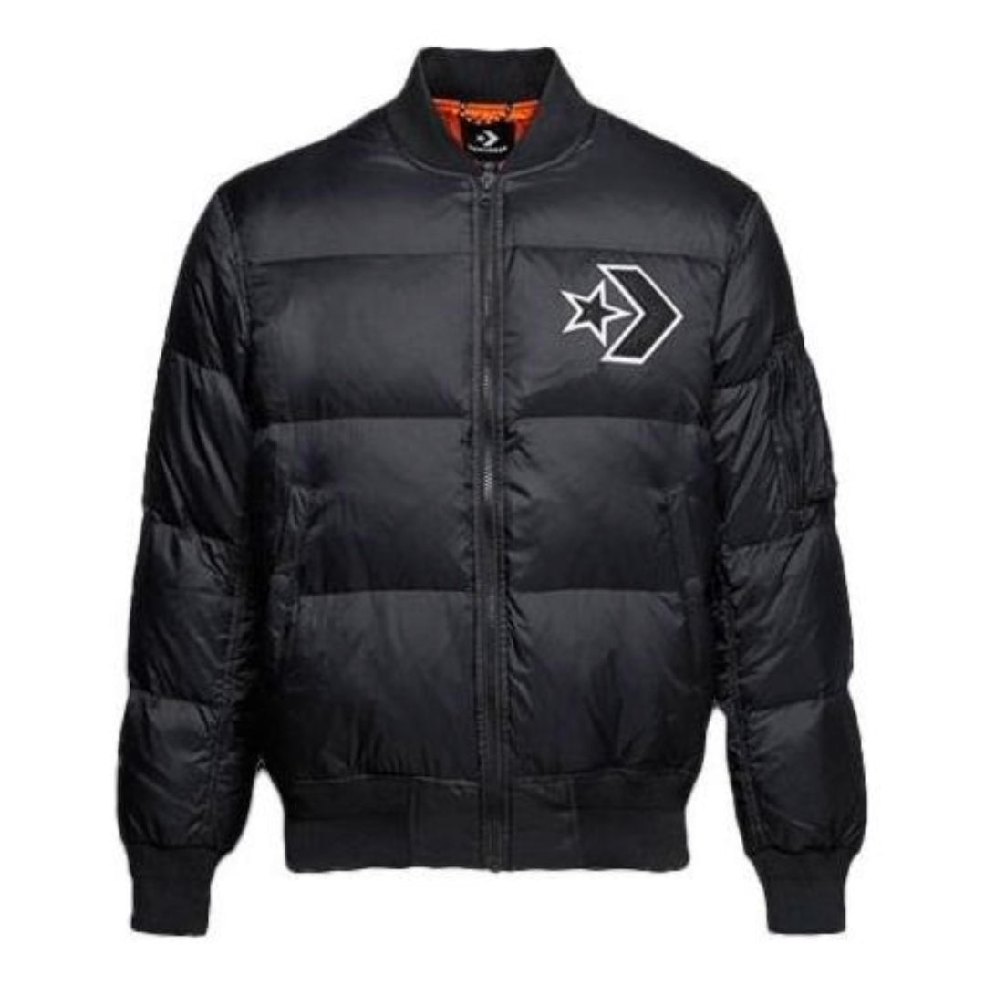 Converse Down Jacket Asia Sizing 'Black White' 10006883-A01