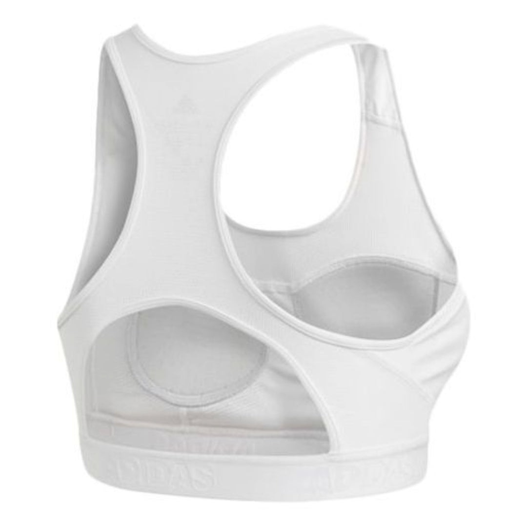 (WMNS) adidas 3-Stripes Bra Asia Sizing 'White Black' DT4027