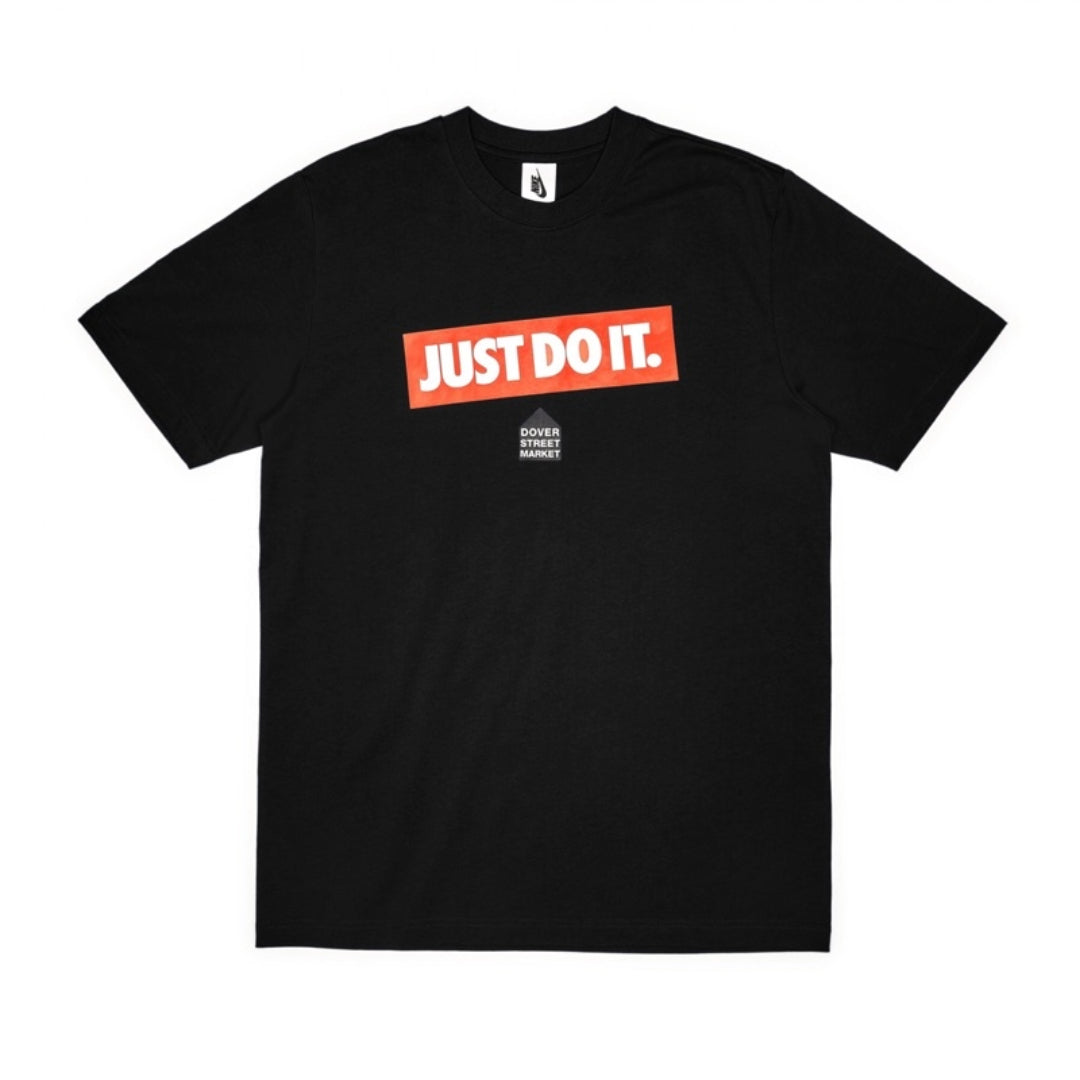 Nike Just Do It. x Dover Street Market T-Shirt 'Black Red' BV5501-010