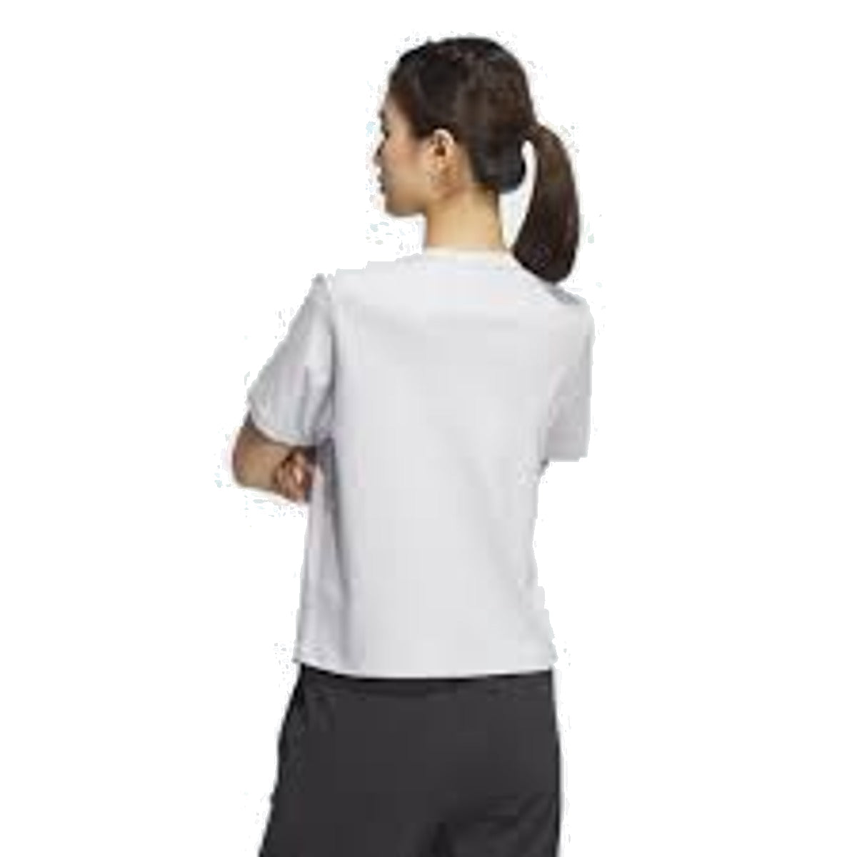 (WMNS) adidas China T-Shirt Asia Sizing 'Grey White' JI6865