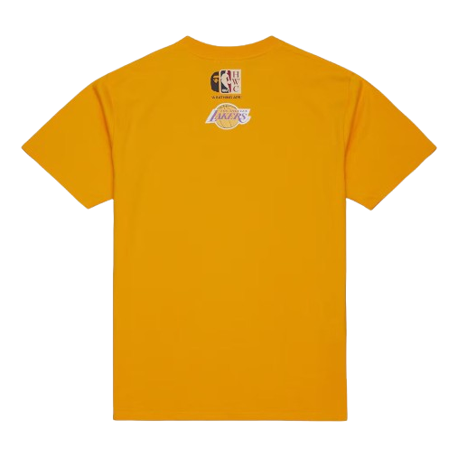 Mitchell & Ness x BAPE T-Shirt 'Los Angeles Lakers Gold' 203466573