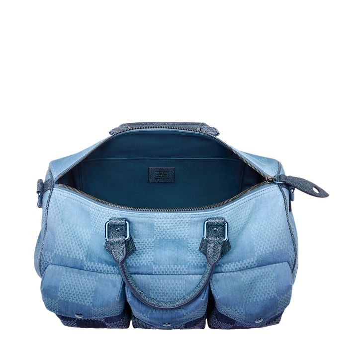 LOUIS VUITTON Speedy Outdoor Bandoulière 40 'Blue' N40877