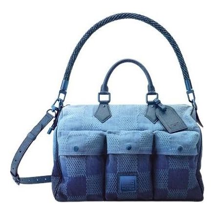 LOUIS VUITTON Speedy Outdoor Bandoulière 40 'Blue' N40877