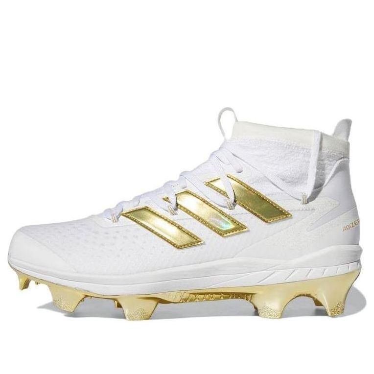 adidas Adizero Afterburner 8 NWV TPU Cleats 'White Gold' FY3855